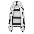 OMEGA - Надуваема моторна лодка с твърдо дъно и надуваем кил 340 KU Evolution ALF RT PT светло сива